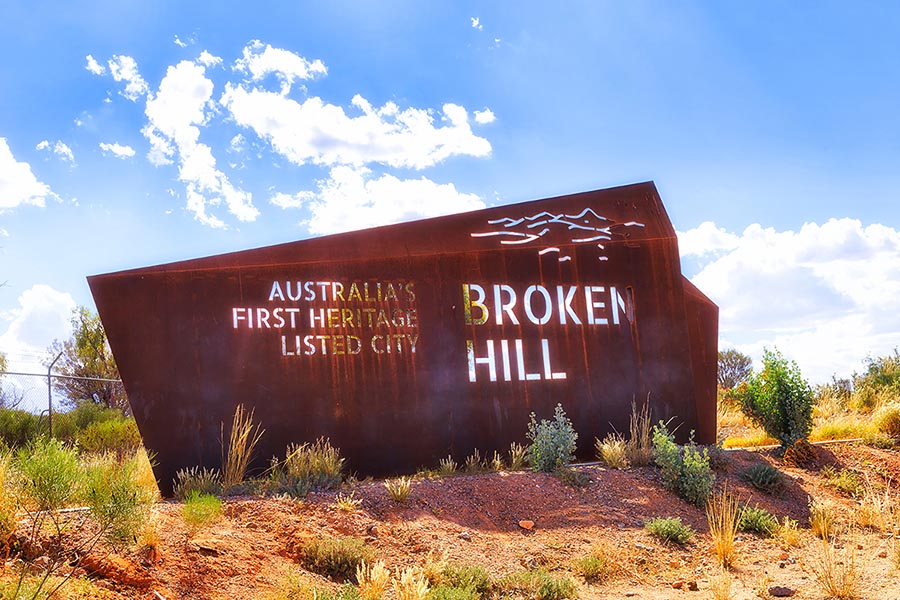 The Indian Pacific - Broken Hill