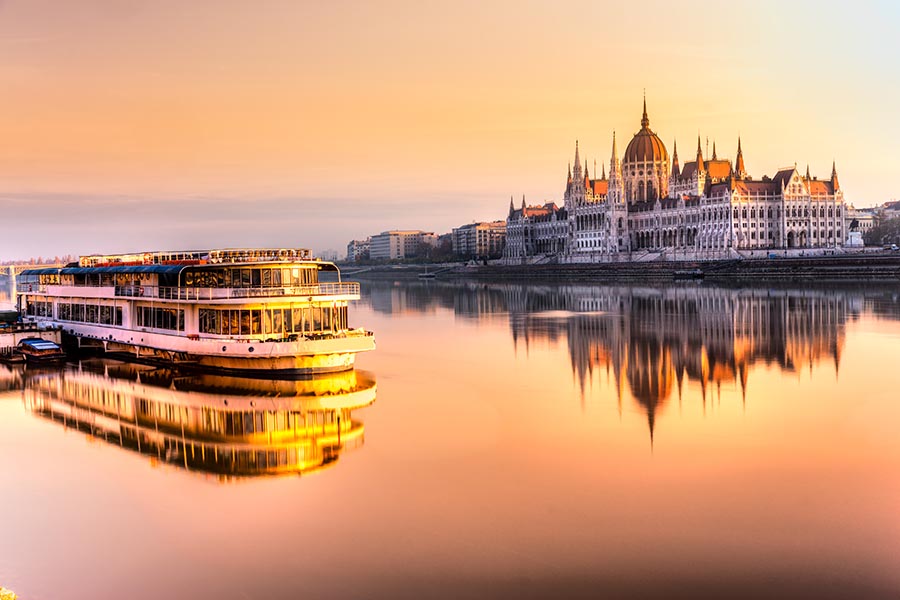 River Cruise on the Danube, Budapest