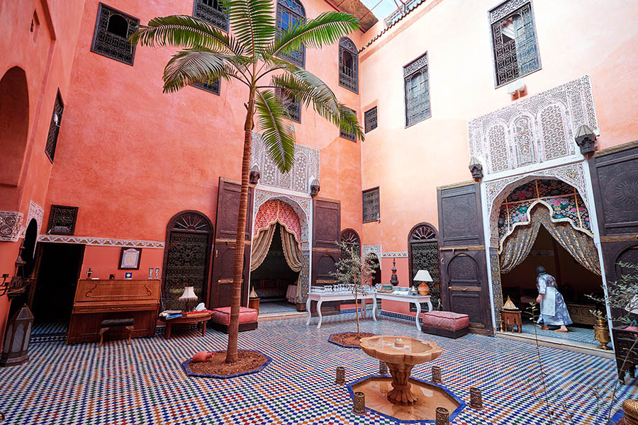 Ancient Riad in Casablanca