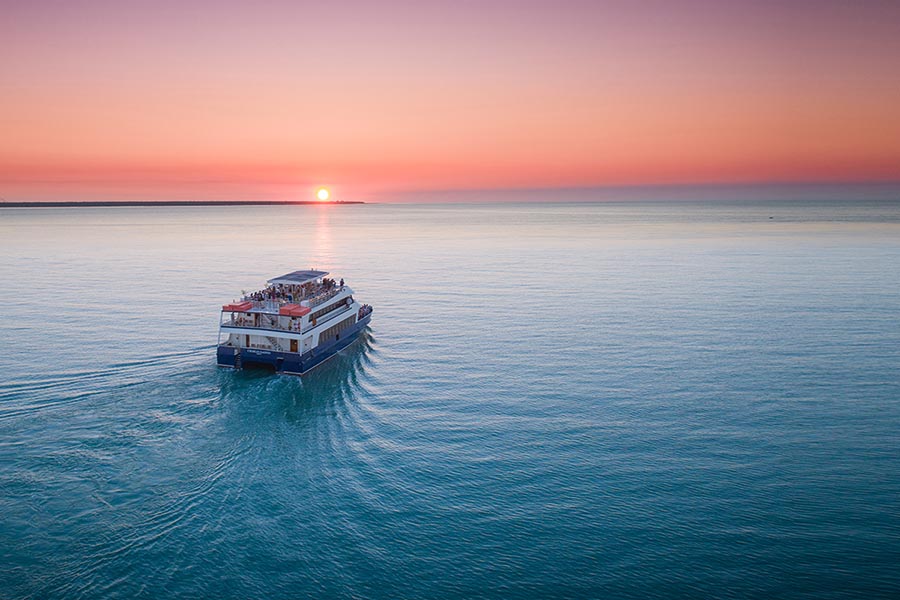 Darwin Gaze & Graze Sunset Harbour Cruise
