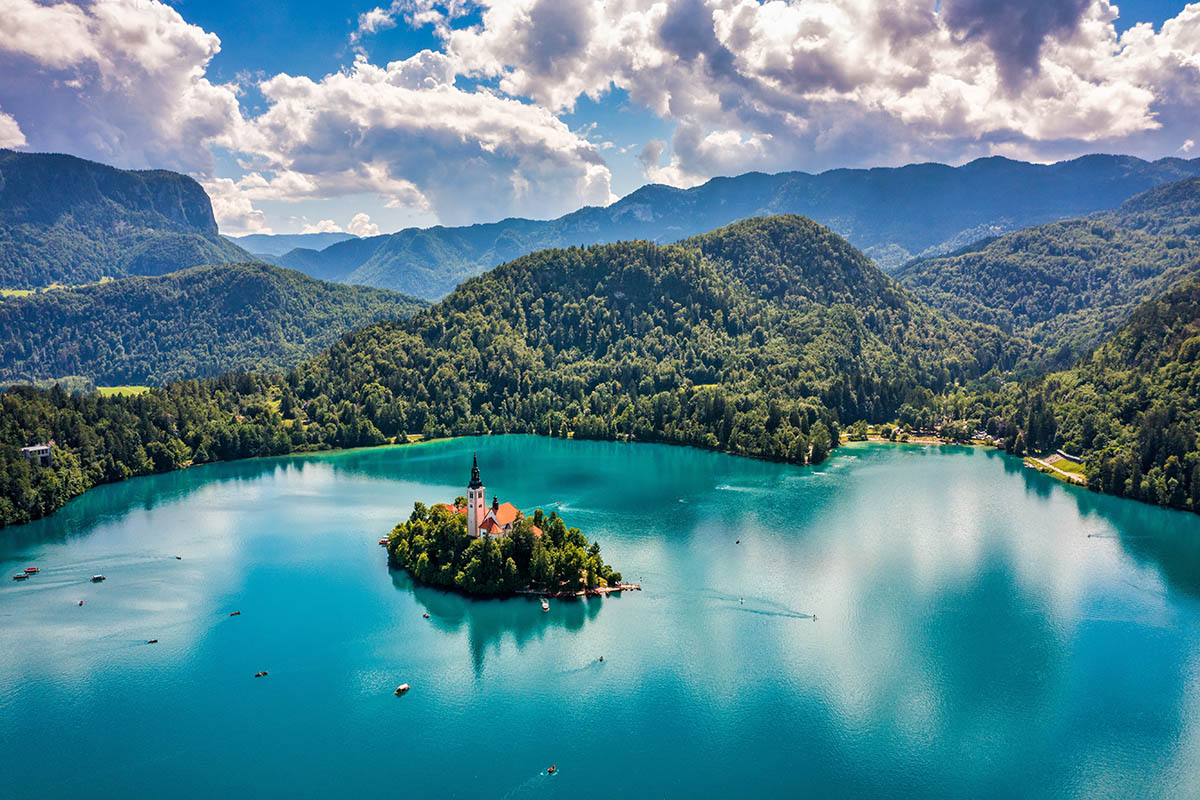Lake Bled & Ljubljana from Zagreb