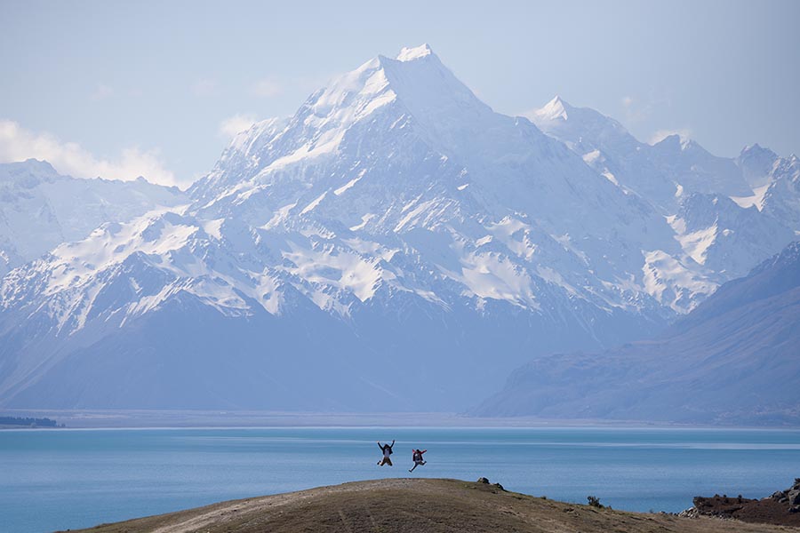 Lake Pukaki & Aoraki (Laketown & Mount Doom)