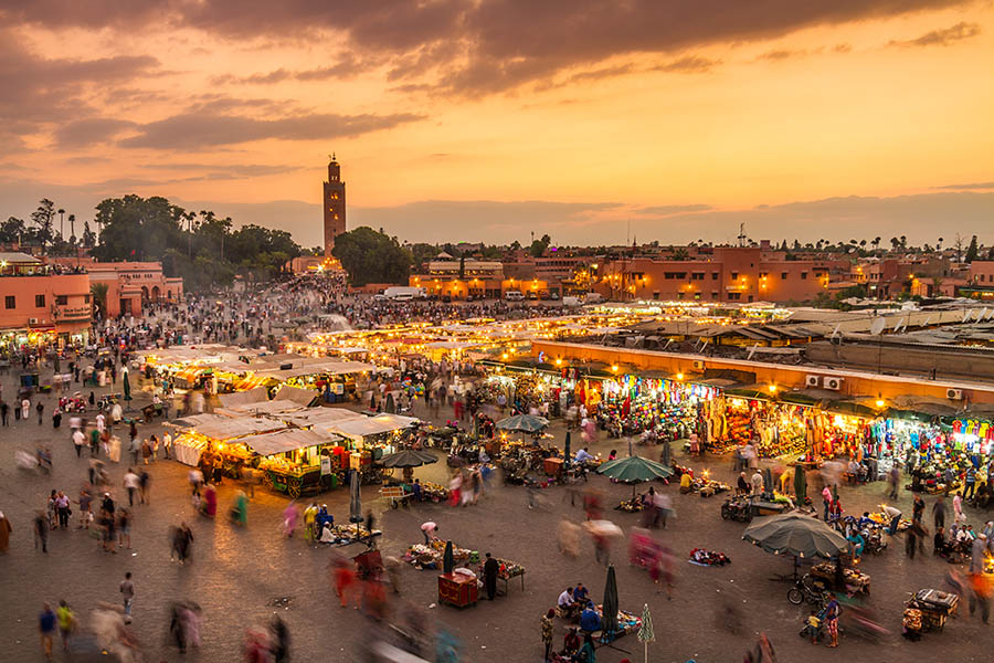 Djemaa el-Fna, Marrakech