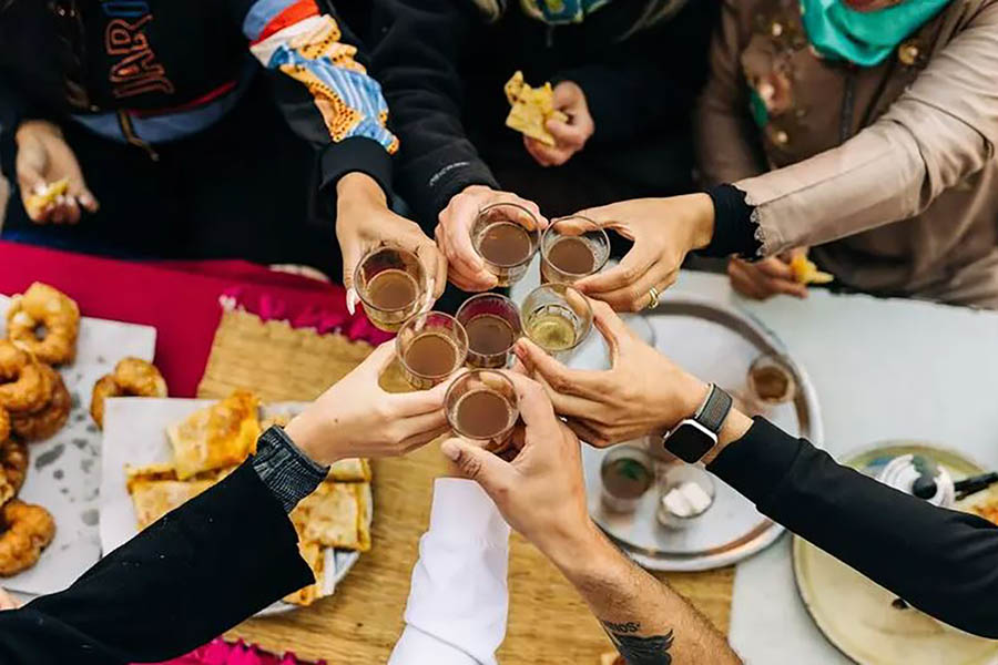 Traditional Tea in Casablanca