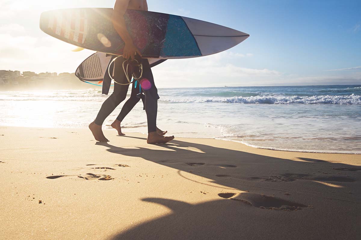 Surfing Lesson on Bondi Beach