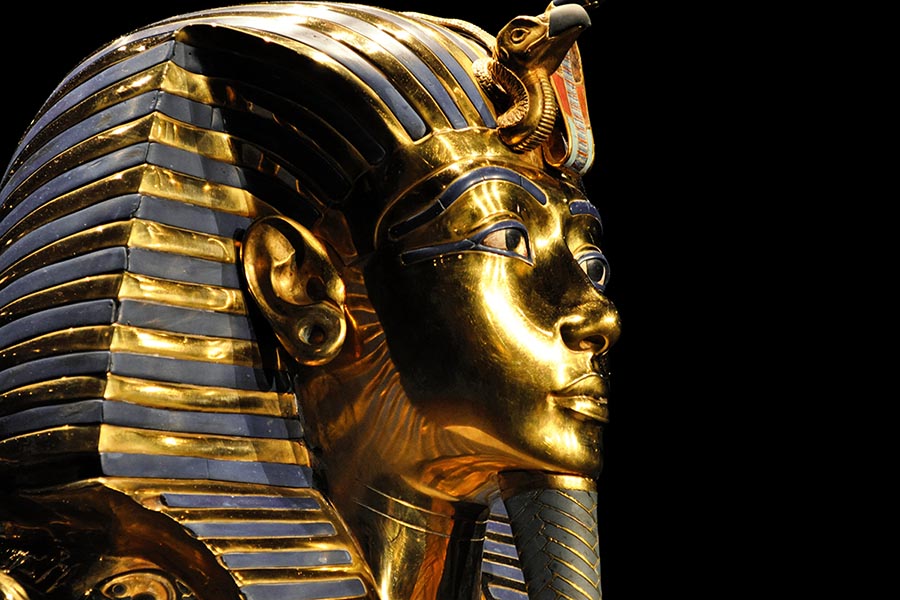 Tutankhamun's Golden Death Mask