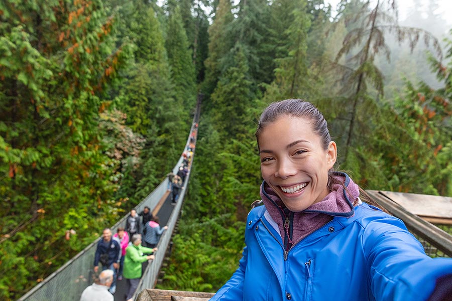 Vancouver City Tour & Capilano Suspension Bridge